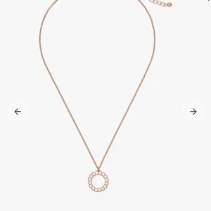 Kate Spade Gold Open Circle Necklace